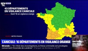 Canicule: 16 départements en vigilance orange ce samedi, les températures vont continuer de grimper ces prochains jours