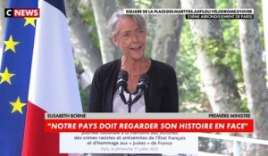 Élisabeth Borne : «Il n’y a pas une salle de classe en France où la mémoire de la Shoah ne doit pas être enseignée, pas une école où elle peut être contestée»