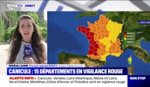 Canicule: 15 départements en vigilance rouge