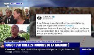 Patrick Vignal: "Ce tweet [de Mathilde Panot] est indécent"