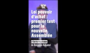 Projet de loi sur le pouvoir d'achat: les trois enjeux de ce premier test pour la nouvelle Assemblée