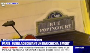 Fusillade à Paris: 2 personnes sont descendues de leur véhicule et ont tiré sur 2 clients attablés sur la terrasse d'un bar à chicha