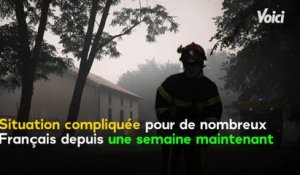 VOICI : Aude (L'amour est dans le pré) : l'agricultrice dévoile des vidéos de son domicile, proche des incendies