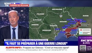 Étienne de Poncins, ambassadeur de France en Ukraine: "Il faut se préparer à une guerre longue"