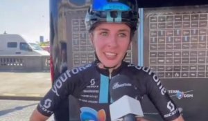 Tour de France 2022 - Juliette Labous : "On ne pouvait pas commencer mieux et la Team DSM le voulait ce maillot jaune avec Lorena Wiebes"