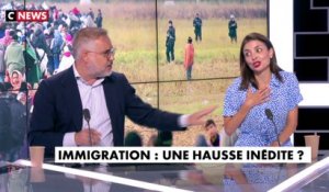 Immigration : Echange entre Guillaume Bigot, politologue et Najwa El Haïté, avocate