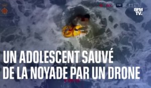 Au large d’une plage de Valence, un adolescent sauvé de la noyade grâce à un drone