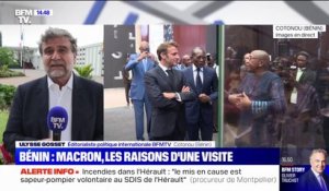 Emmanuel Macron continue sa tournée en Afrique de l'Ouest et est aujourd'hui au Bénin pour renforcer la coopération militaire
