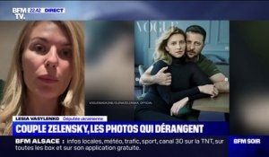 Lesia Vasylenko, députée ukrainienne, réagit après la parution de photos du couple présidentiel dans le magazine Vogue