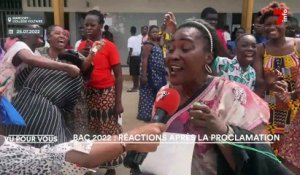 BAC 2022 : réactions des candidats au collège Voltaire de Marcory