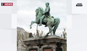 Rouen : Une statue de Napoléon «reboulonnée»
