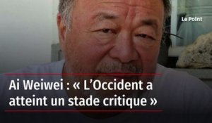 Ai Weiwei : « L’Occident a atteint un stade critique »