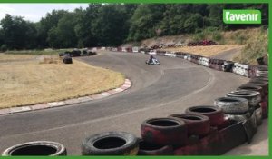 Tests sonores au karting d'Amay
