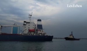 Le premier bateau chargé de céréales ukrainiennes a quitté le port d’Odessa