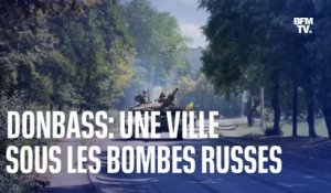 Donbass: une ville sous les bombes russes
