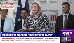 Marine Le Pen: "Nous ne participerons pas au Conseil national de la refondation, la dernière lubie d'Emmanuel Macron"