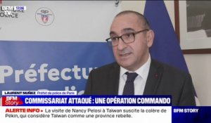 Commissariat attaqué à Vitry-sur-Seine: Laurent Nuñez annonce que les opérations de sécurisation "vont se poursuivre"