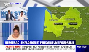 Explosions à Bergerac: des personnes blessées, le bilan humain est en cours d'évaluation