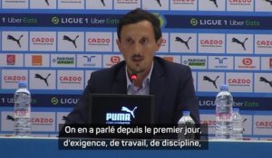 Marseille - Longoria sur la réunion : "Exigence, travail, discipline, il a fallu rappeler ça à tout le monde"