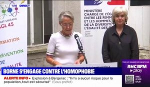 Lutte contre l'homophobie: Élisabeth Borne affirme que "les cinq dernières années ont été l'occasion de progrès nombreux et significatifs"