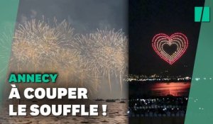 La fête du lac d’Annecy a mis tout le monde d’accord avec cet incroyable feu d’artifice