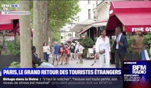 Les touristes étrangers sont de retour à Paris, après deux ans marqués par le Covid-19