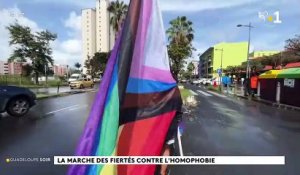 Une première marche des fiertés s’est déroulée en Guadeloupe - L’événement n’a rassemblé que quatre femmes mobilisées à Pointe-à-Pitre - Regardez