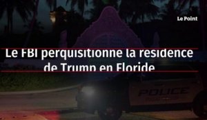 Le FBI perquisitionne la résidence de Trump en Floride