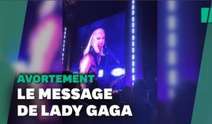 Lady Gaga livre un message percutant sur l’avortement en concert aux États-Unis