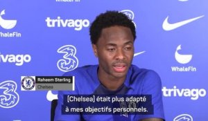 Chelsea - Sterling donne les raisons de sa venue chez les Blues