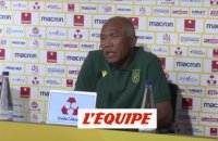 Kombouaré : «On va profiter de Blas tant qu'il est là» - Foot - L1 - Nantes