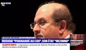 Salman Rushdie poignardé: pour Raphaël Enthoven, "c'est Charlie qui recommence"