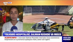 Toujours hospitalisé, Salman Rushdie n'est plus sous assistance respiratoire et va mieux