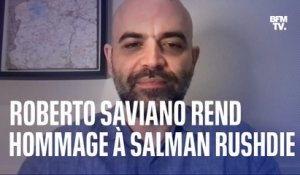 Roberto Saviano rend hommage à son ami Salman Rushdie
