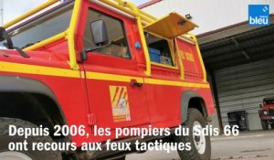 Les pompiers des Pyrénées-Orientales à la pointe sur les feux tactiques