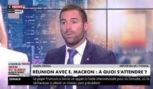 Julien Odoul : «Cette réunion est le résultat d’une honte nationale»