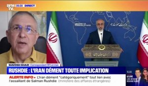 Agression de Salman Rushdie: l'Iran dément "catégoriquement" tout lien avec l'assaillant