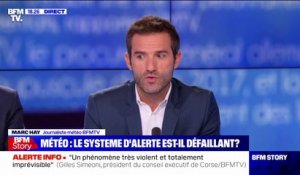 "Météo France n'est pas le seul décisionnaire pour le lancement d'une vigilance rouge", explique Marc Hay