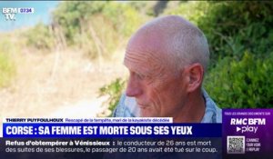 Intempéries en Corse: sa femme est morte sous ses yeux