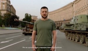 "Nous nous battrons jusqu'à la fin": les mots de Zelenksy en plein jour de l'indépendance de l'Ukraine