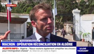 Emmanuel Macron: "Nous ne dépendons pas tellement du gaz, le gaz algérien ne peut pas changer la donne"