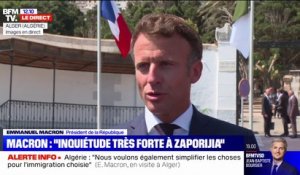 "Le sport doit réconcilier": pour Emmanuel Macron, un match de football entre la France et l'Algérie "serait une bonne chose"