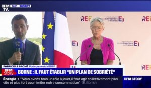 Face à la question de l'énergie, Fabrice Le Saché (Medef) demande une "baisse des impôts de production"