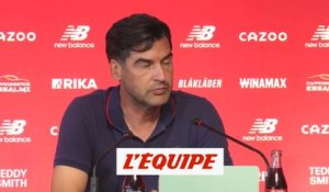 Fonseca : «L'effectif est court» - Foot - L1 - Lille