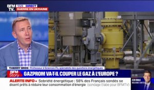 Thierry Bros: "Si les Russes coupent complètement le gaz [...] on devra baisser notre demande gazière, en Europe, de 16%"