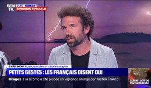 Cyril Dion: "En France, il faudrait qu'on passe de 90kg de viande par personne et par an, à 25kg par an"