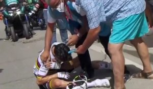 Tour d'Espagne 2022 - Julian Alaphilippe chute sur la 11 e étape ! Abandon, clavicule touchée... les Mondiaux compromis ?