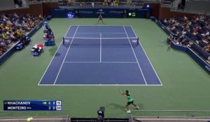 Khachanov - Monteiro - Les temps forts du match - US Open