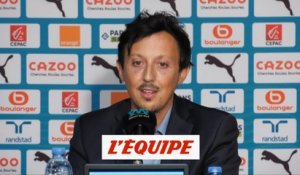 Longoria : «Nous sommes en position confortable» - Foot - L1 - OM