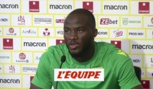 Ignatius Ganago dans le groupe contre le PSG - Foot - L1 - Nantes